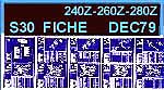 Sample Cut out of Fiche Card